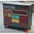 Fuzhou Wholesale Vintage Antique Home Furniture Used Wooden Storage Cabinet